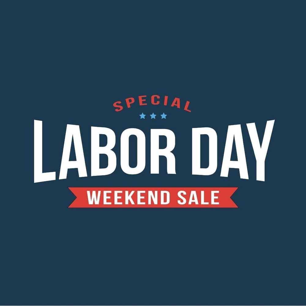 Labor Day Weekend sale! Don’t miss out 🇺🇸